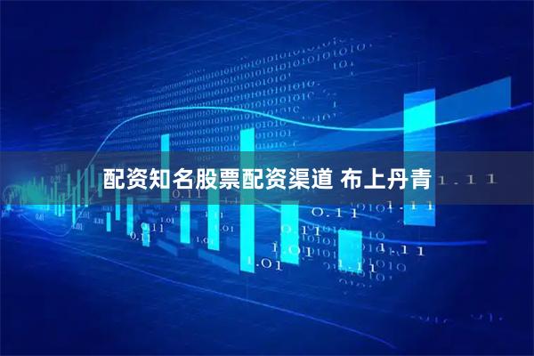 配资知名股票配资渠道 布上丹青